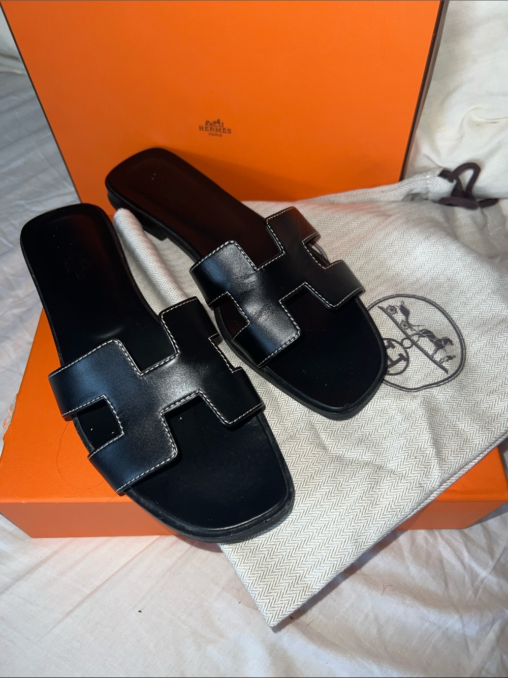Hermes Oran Sandals